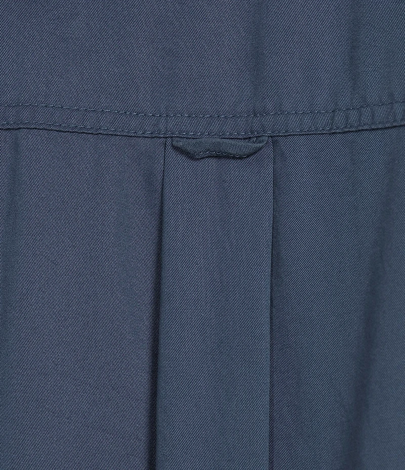 Westbound Plus Size Woven 3/4 Roll-Tab Sleeve Henley Top