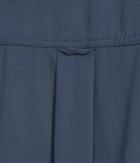 Westbound Plus Size Woven 3/4 Roll-Tab Sleeve Henley Top