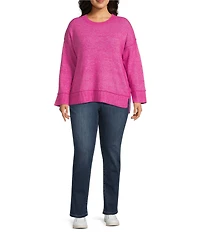 Westbound Plus Wool Blend Long Sleeve Crew Neck Sweater