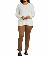 Westbound Plus Wool Blend Long Sleeve Crew Neck Sweater