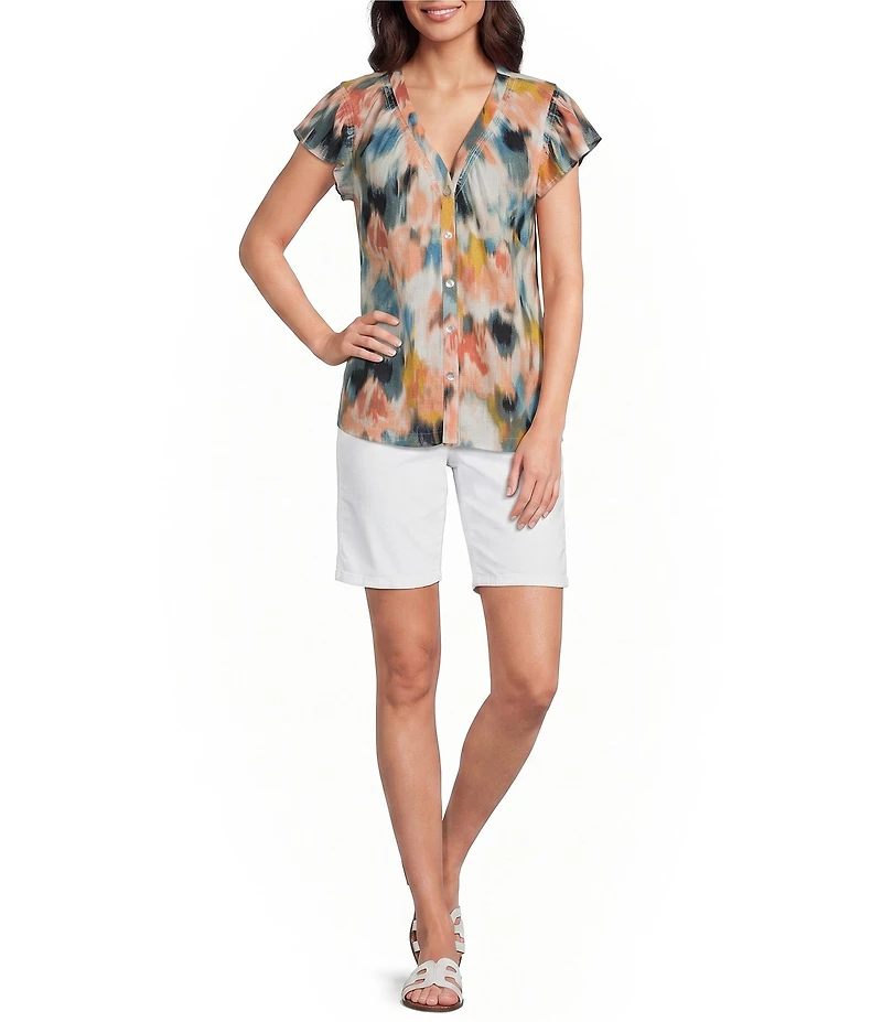 Westbound Pull on Bermuda Shorts
