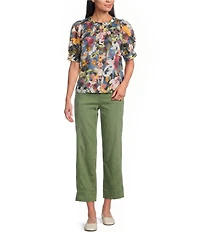 Westbound Pull-On High Rise Seam Pants