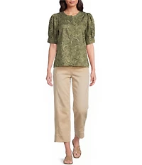 Westbound Pull-On High Rise Seam Pants