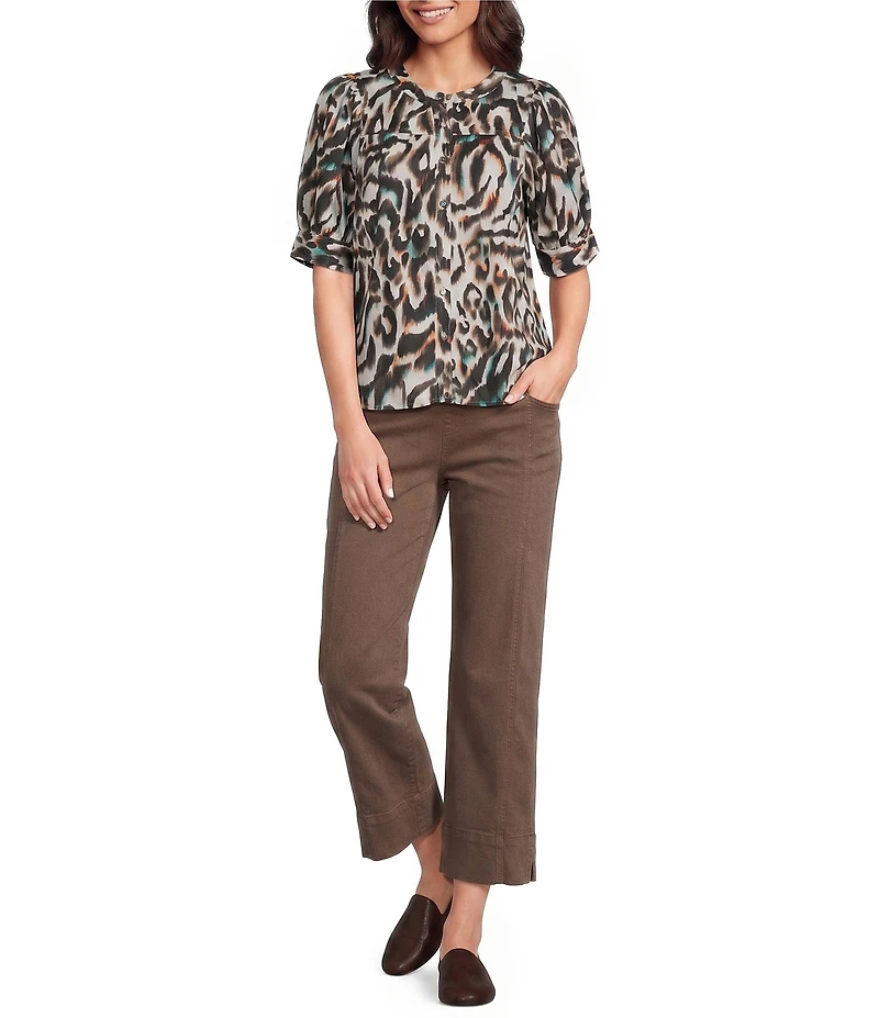Westbound Pull-On High Rise Seam Pants