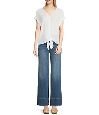 Westbound Pull On High Rise Wide Leg Pants