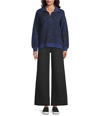 Westbound Pull-On High Rise Wide Leg Pants