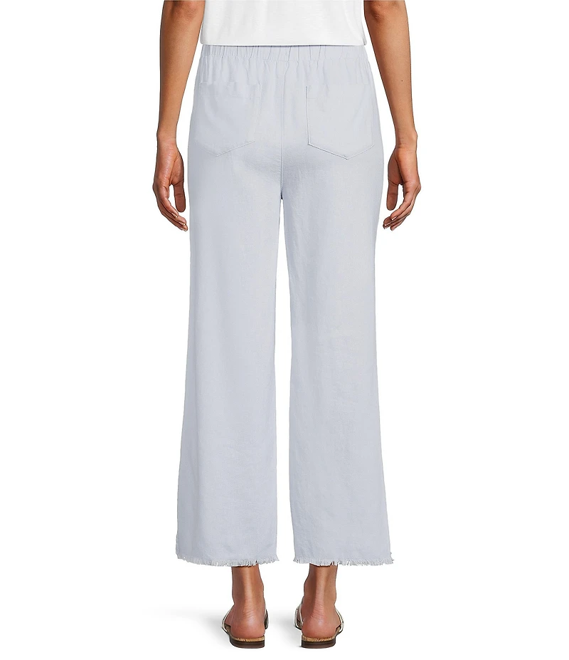 Westbound Pull On Linen-Blend Pants
