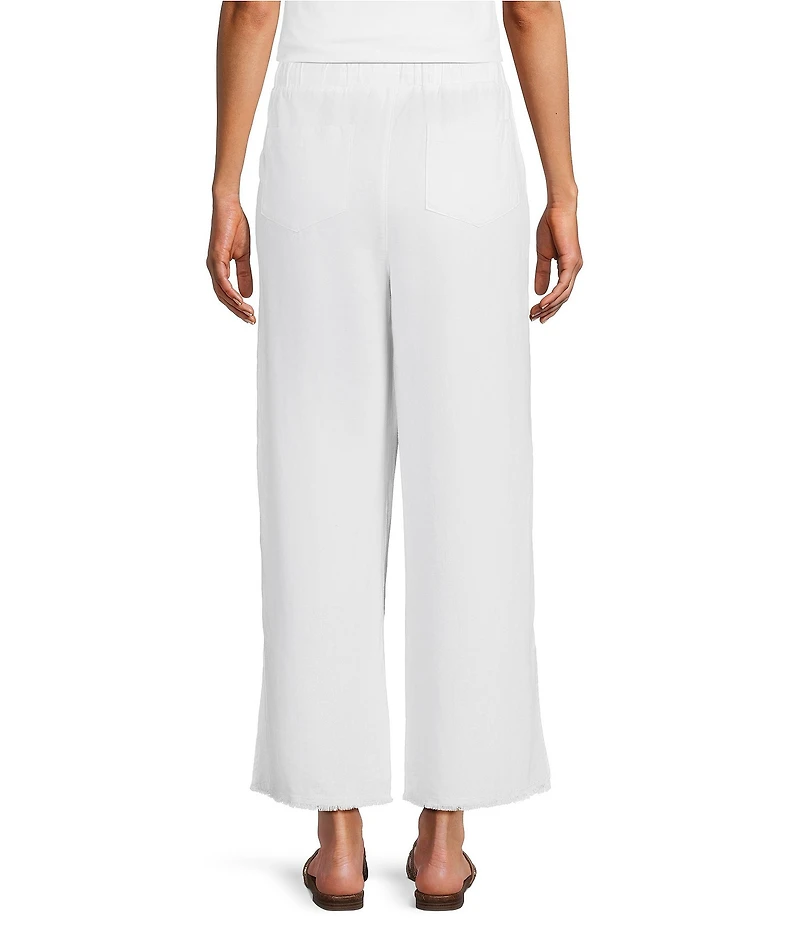 Westbound Pull On Linen-Blend Pants