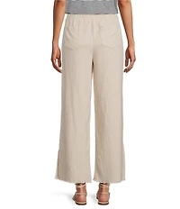 Westbound Pull On Linen-Blend Pants