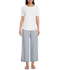 Westbound Pull On Linen Pants