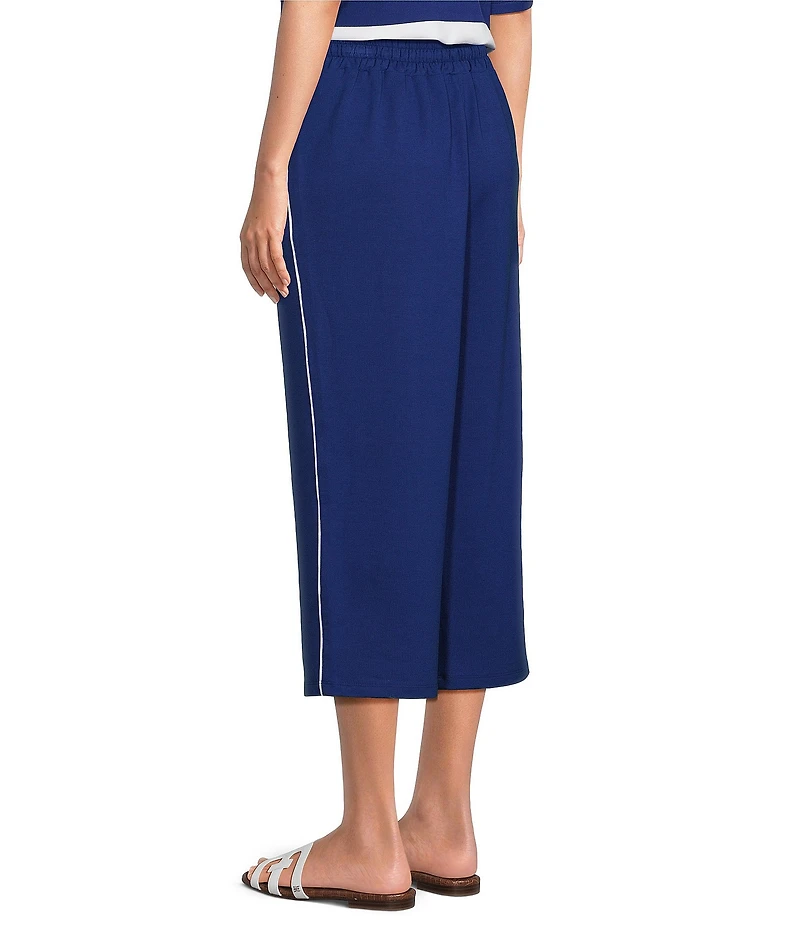 Westbound Pullon Pleated Capri Pants