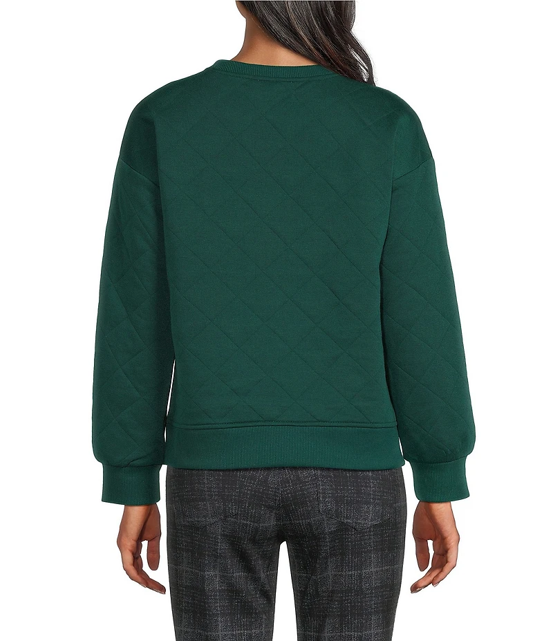 Westbound Quilted Long Sleeve Top