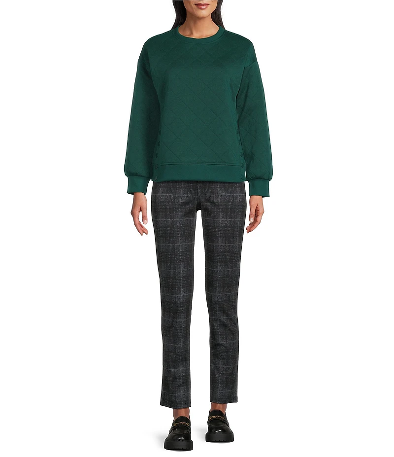 Westbound Quilted Long Sleeve Top