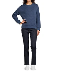 Westbound Quilted Long Sleeve Top