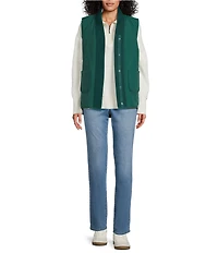 Westbound Reversible V-Neck Open Front Vest