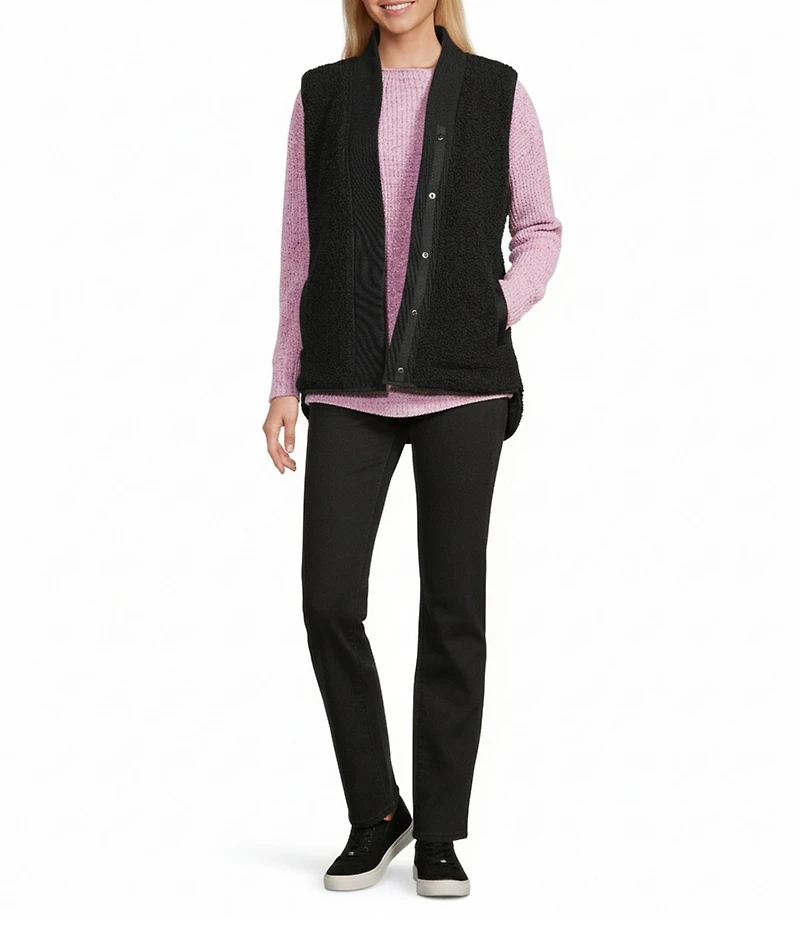 Westbound Reversible V-Neck Open Front Vest