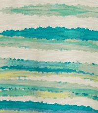 Westbound Seagrass Stripe 3/4 Sleeve Knit Crew Neck Top