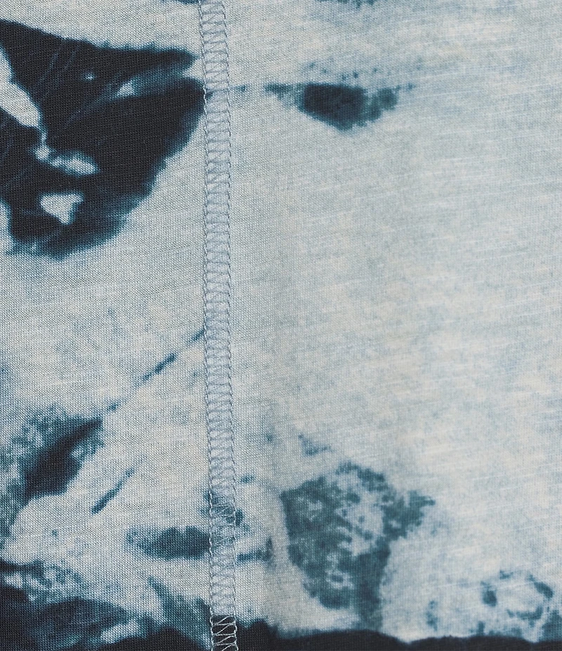 Westbound Shibori Storm Short Sleeve Crew Neck Top