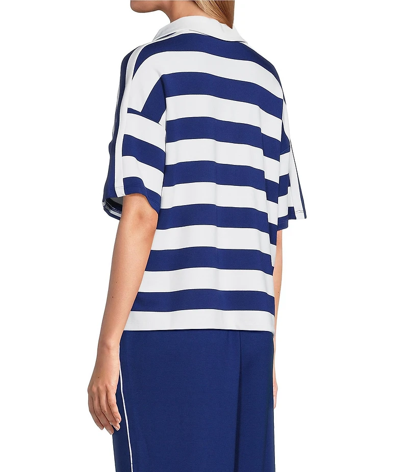 Westbound Short Sleeve collared Polo Top