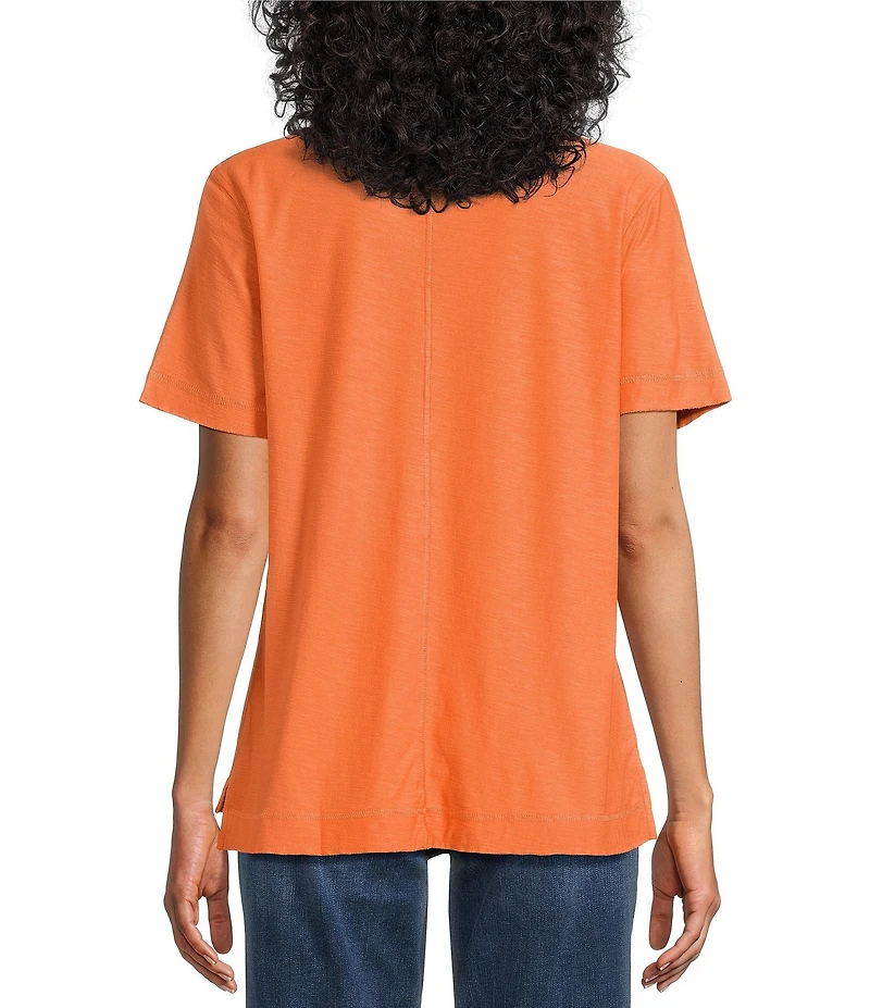 Westbound Short Sleeve Crew Neck Top