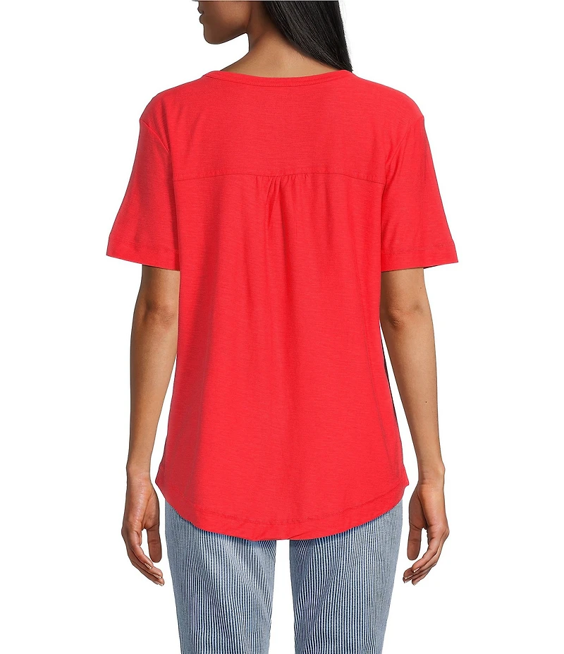 Westbound Short Sleeve Crew Neck Top