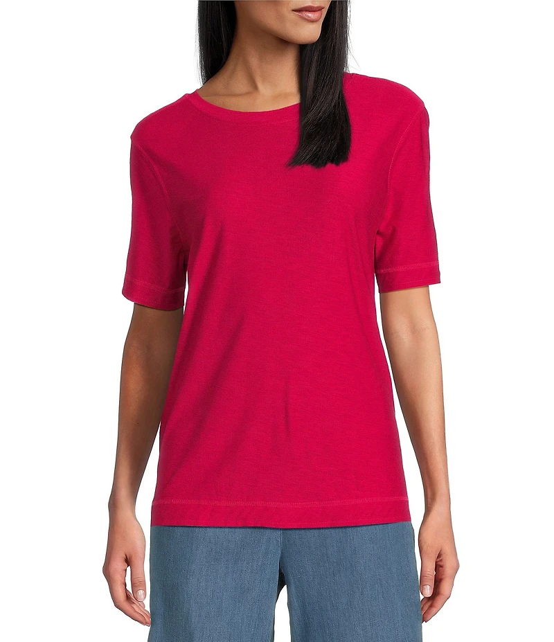 Westbound Short Sleeve Crew Neck Top