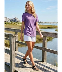 Westbound Short Sleeve Crew Neck Top