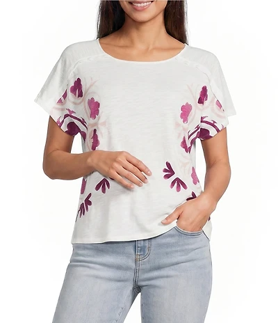 Westbound Short Sleeve Crew Neck Top