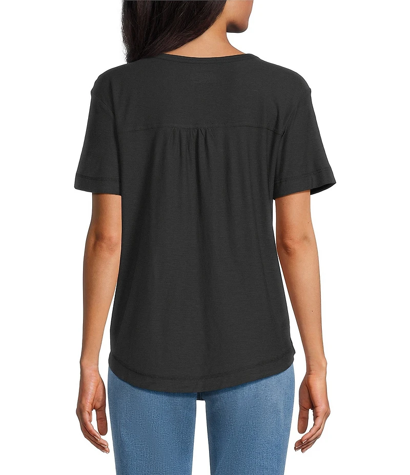 Westbound Short Sleeve Crew Neck Top