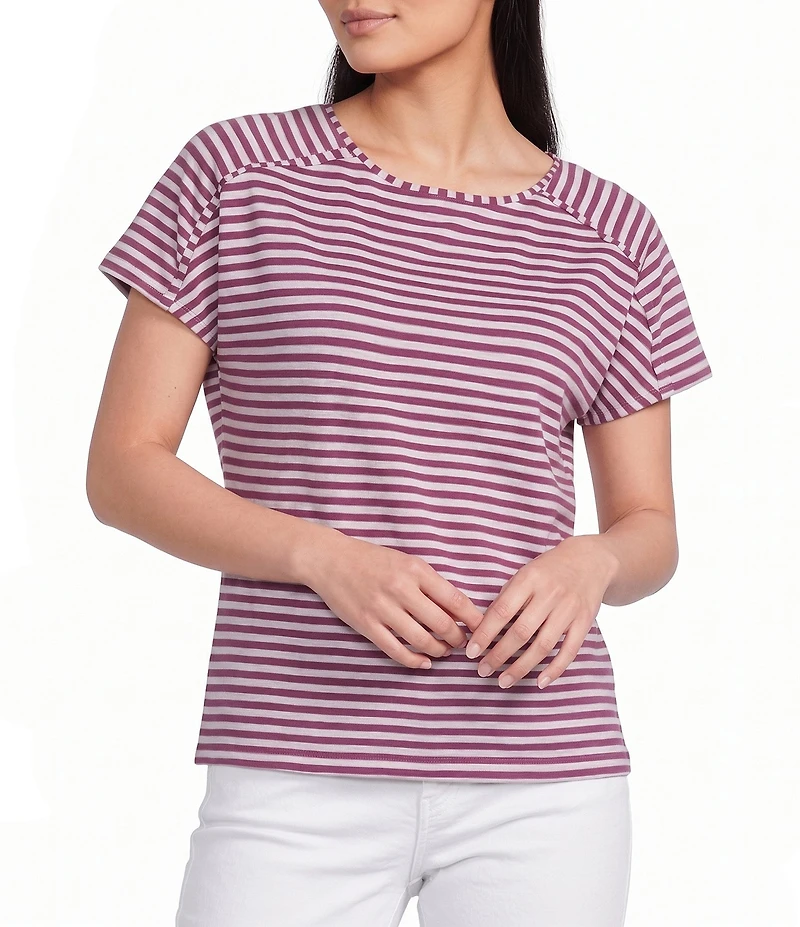Westbound Short Sleeve Crew Neck Top