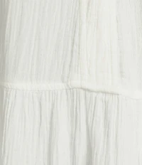 Westbound Short Sleeve V-Neck A-Line Midi Dress