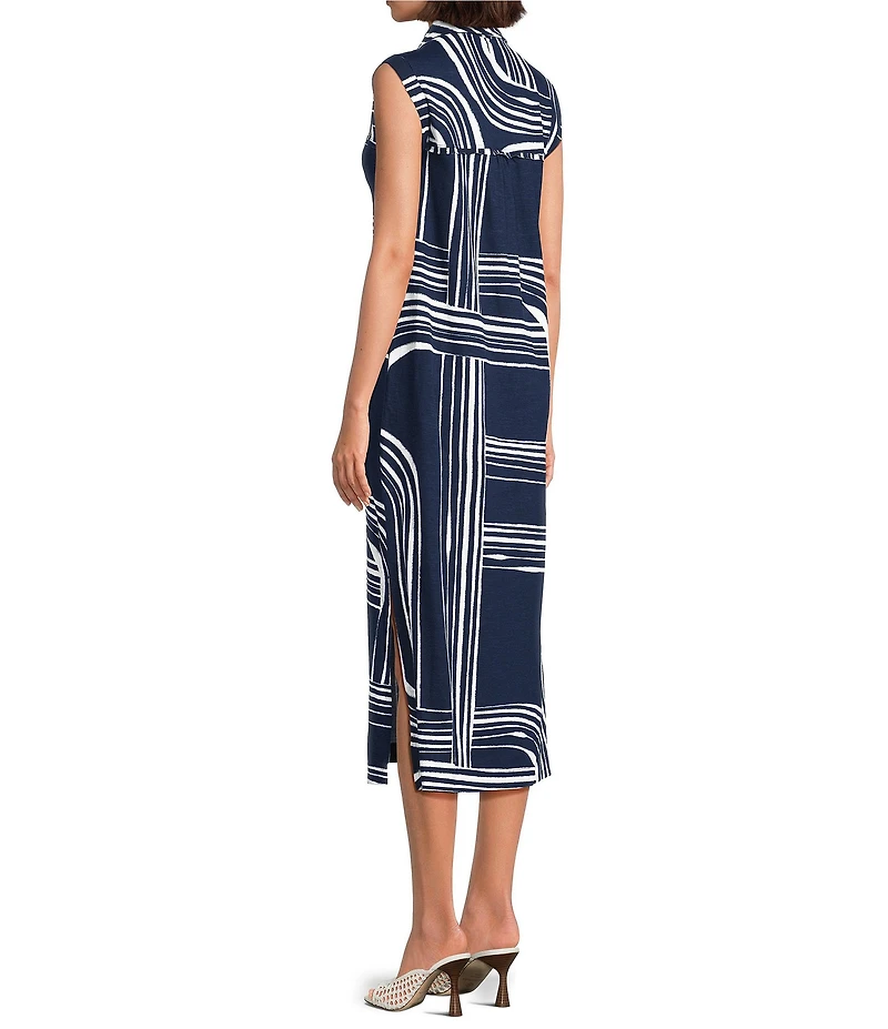 Westbound Sleeveless Collared Dress