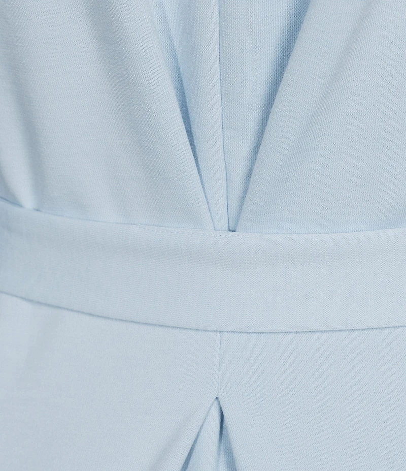 Westbound Sleeveless Tie Waist Lounge Dress