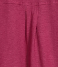 Westbound Solid 3/4 Sleeve Knit Crew Neck Top