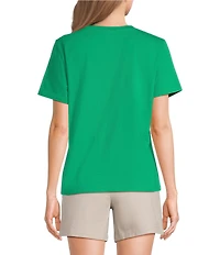 Westbound Perfect Outfit Picks Solid Short Sleeve Crew Neck Top