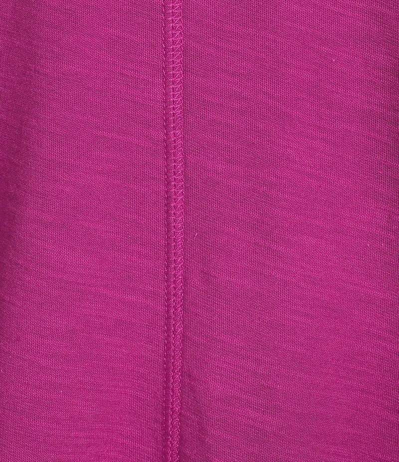 Westbound Solid Short Sleeve V-Neck Top