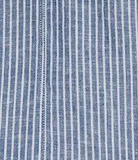 Westbound Stripe Print 3/4 Sleeve V-Neck Top