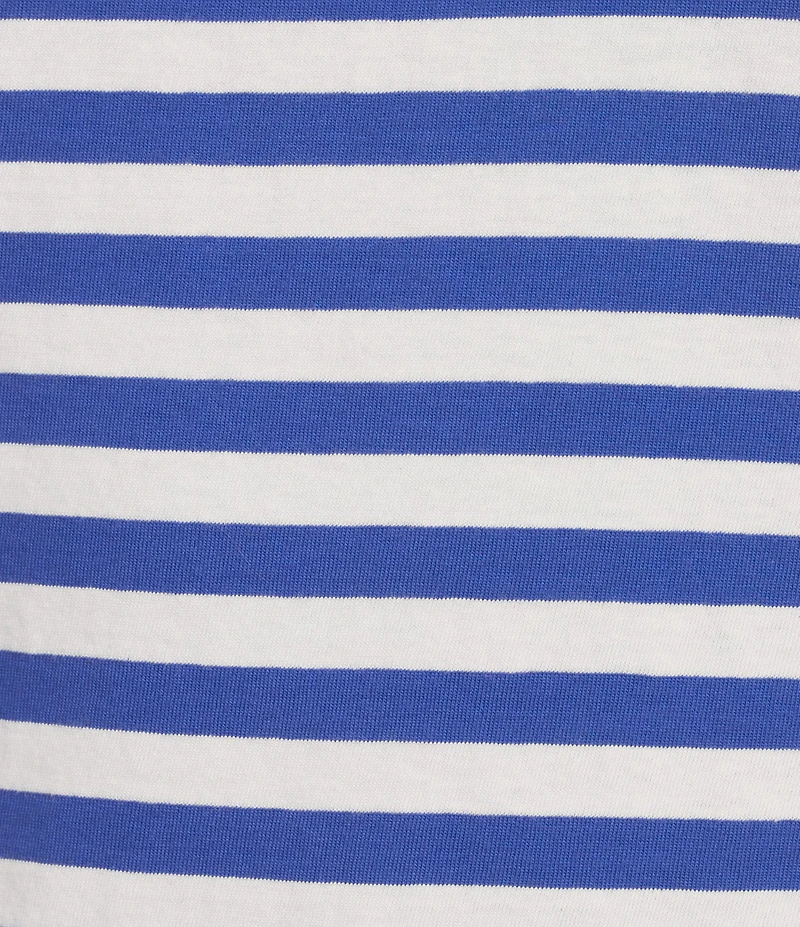 Westbound Stripe Print Crew Neck Tank