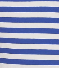 Westbound Stripe Print Crew Neck Tank