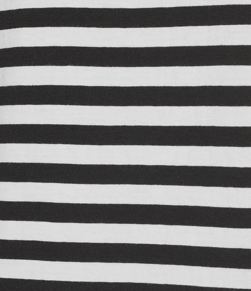 Westbound Perfect Outfit Picks Stripe Print Crew Neck Tank