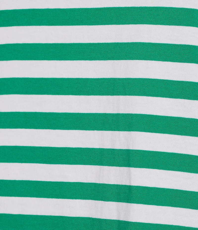 Westbound Stripe Print Crew Neck Tank