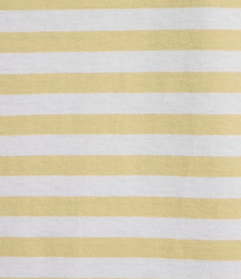 Westbound Perfect Outfit Picks Stripe Print Short Sleeve Crew Neck Tee