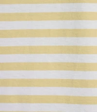 Westbound Perfect Outfit Picks Stripe Print Short Sleeve Crew Neck Tee