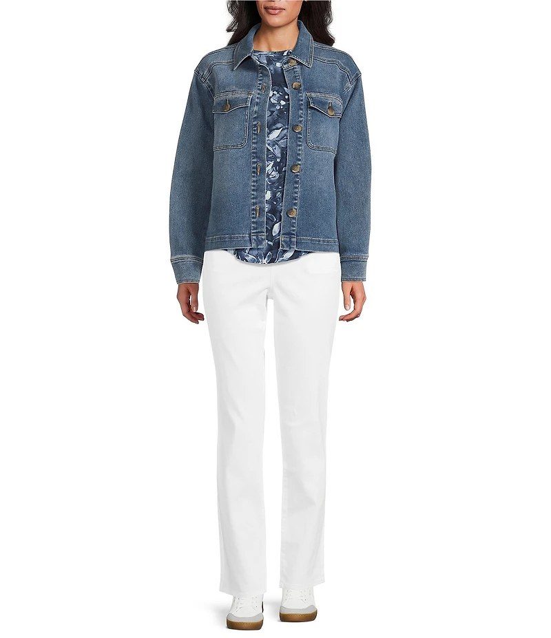 Westbound Terry Twill Cotton Blend Denim Jacket