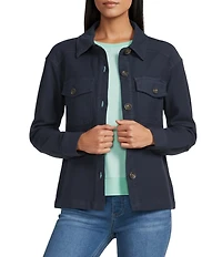Westbound Terry Twill Point Collar Coordinating Jacket