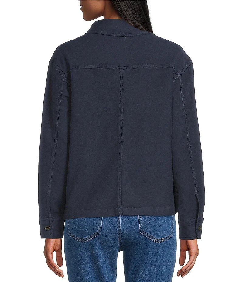 Westbound Terry Twill Point Collar Coordinating Jacket