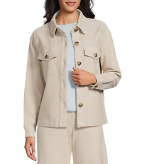 Westbound Terry Twill Point Collar Coordinating Jacket