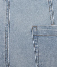 Westbound The High Rise Fit Pull-On Denim Shorts