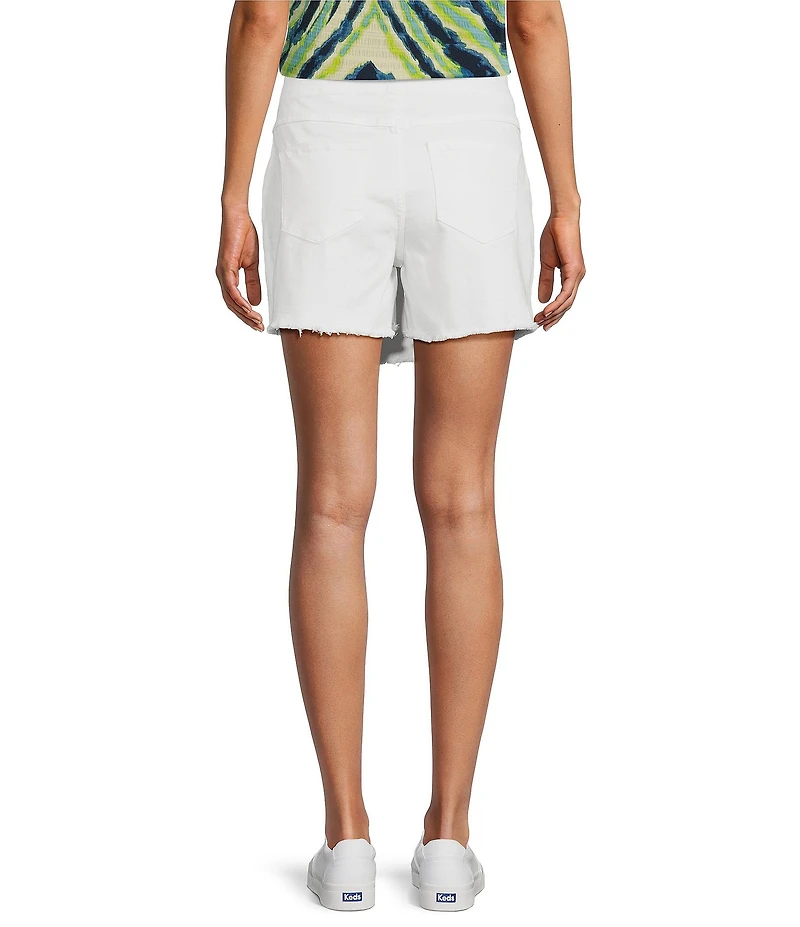 Westbound Tie Wrap Fray Hem Skort