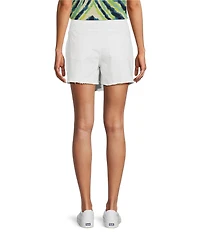 Westbound Tie Wrap Fray Hem Skort